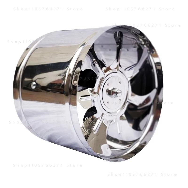 6/8Inch Pipe Kitchen Toilet Exhaust Fan Louver Exhaust Fan Air Ventilation Ceiling Booster Blower Window Wall Extractor