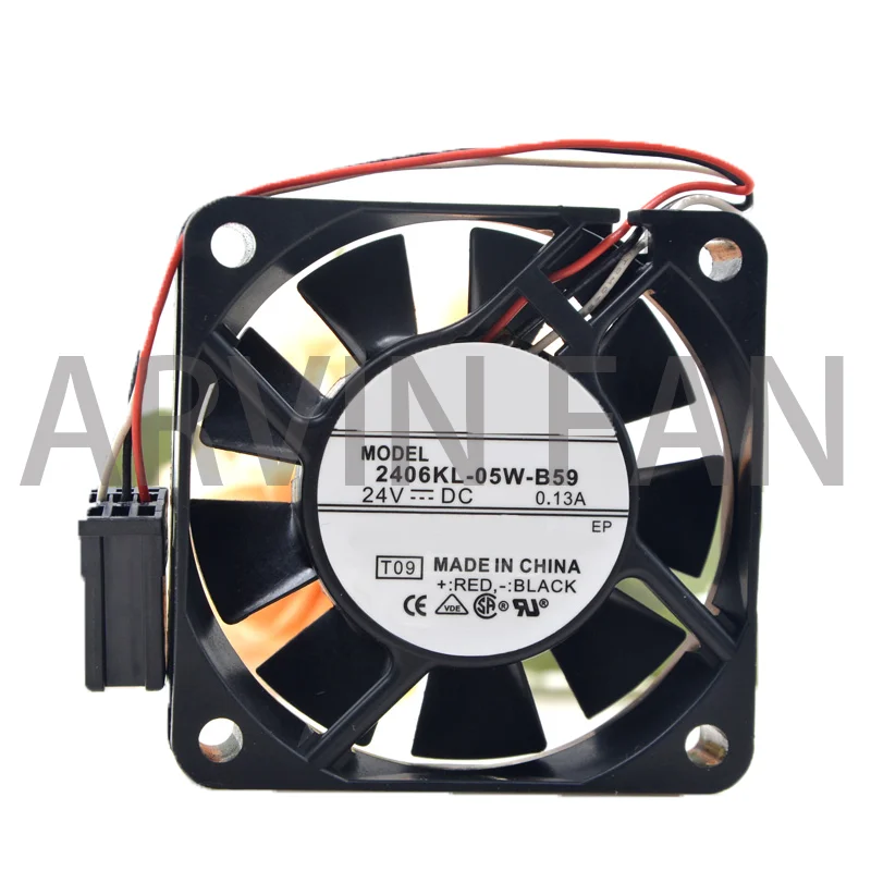 For System Fan 6015 2406KL-05W-B59 6015 6cm 24V 0.13A Numerical Control Machine Tool Fans