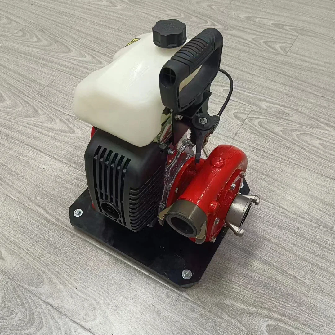 Portable forest fire extinguishing pump, single-stage centrifugal for alpine disaster relief