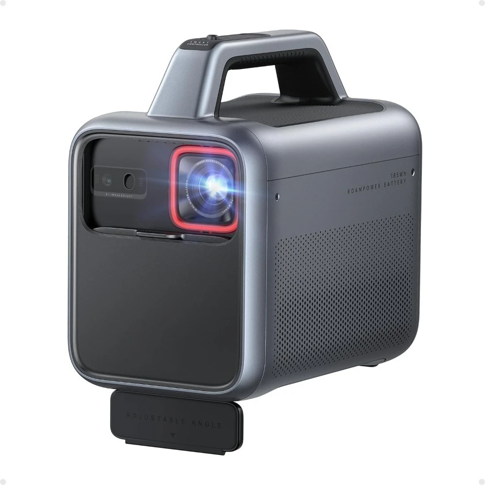 Video Projectors/NEBULA Mars 3 Outdoor Portable Projector, 1000 ANSI Lumens, AI-Powered Image,Built-In Battery w/5 Hour Playtime