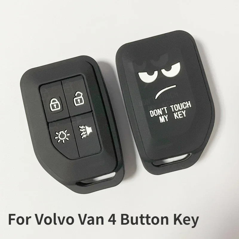 Dla Volvo New FM FH Truck Key Case FH Tractor Van Heavy Truck Key Silicone Protective Cover Buckle