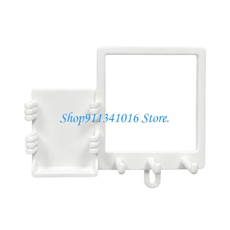 Entryway Wall Panel Frame Decorate for Storing a Remote and Together