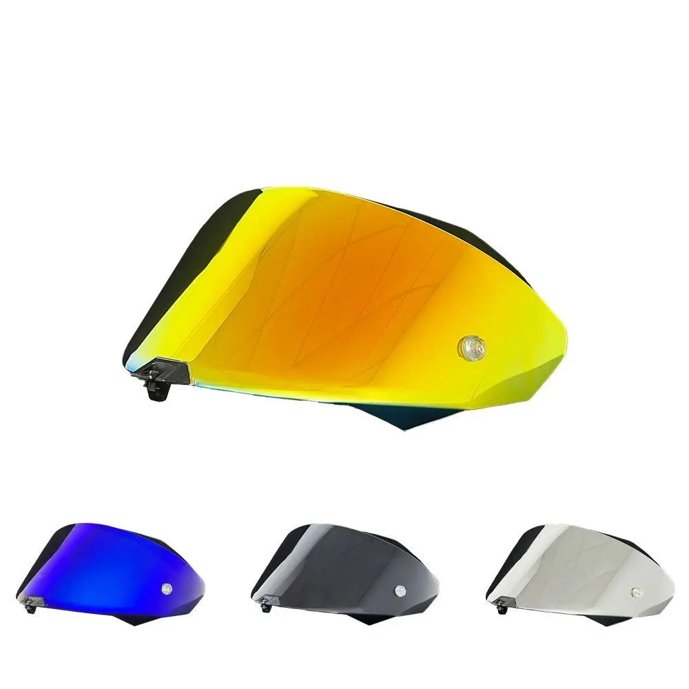 After‑market Replacement Helmet Visor, Compatible with KYT R1R R2R R2R PRO Full Helmet, Plated Day‑Night Motorcycle Lens