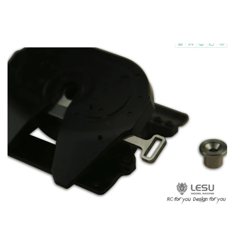 

1/14 Traction Seat Fifth Wheel LESU Metal for DIY RC Tractor Truck RC Car Accessories Toys for Adult Th02503-Smt9