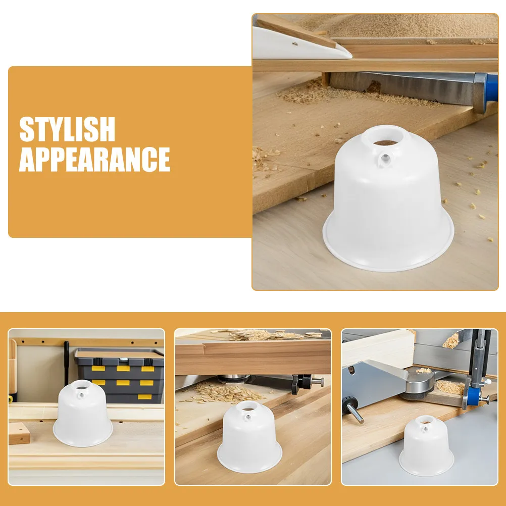 2Pcs Ceiling Fan Canopy Dust Protector Fan Fixture Canopy Easy Maintenance Stylish Mounting Base for Ceiling Room