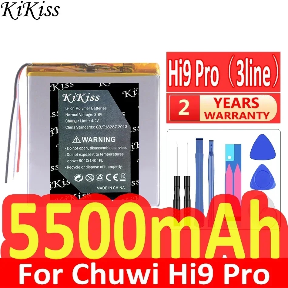 

Аккумулятор KiKiss 5500 мАч для планшетного ПК Chuwi Hi9 Pro/Hi9Pro, 3-проводной