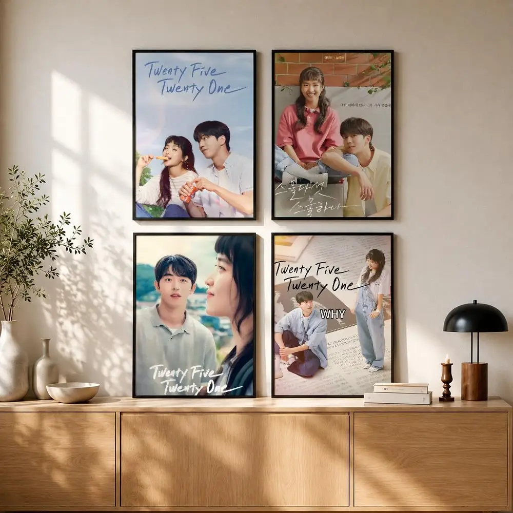 Korean TV Twenty Five Twenty One Movie Poster High-Definition With Textured Finish Modern Style For Hallway Wall Art Decor