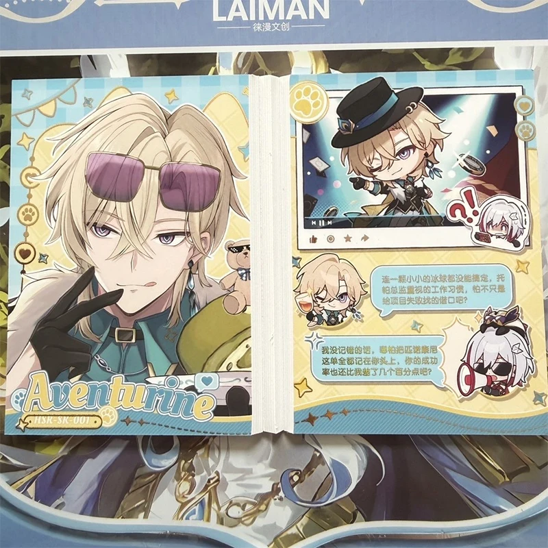 日本のアニメ女神物語二つ折りカードキャラクターカフカ・トパーズコレクタブルカードクリスマス誕生日ギフト子供のおもちゃ