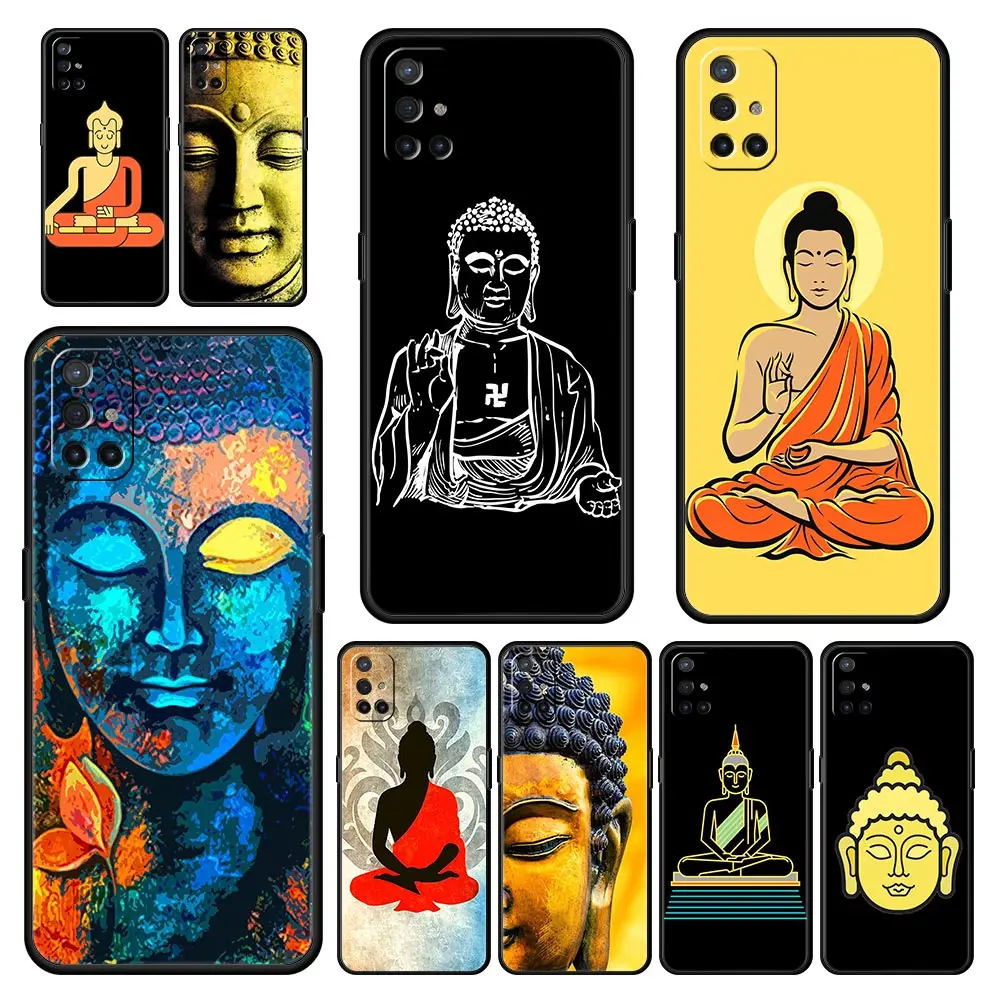 Mandala Chakra Gautama Buddha Phone Case For OnePlus 10 9 Pro 9T 10R 9R 9RT 8T 8 7 6T 7T Nord 2T CE 2 5G N200 N10 N100 Cover