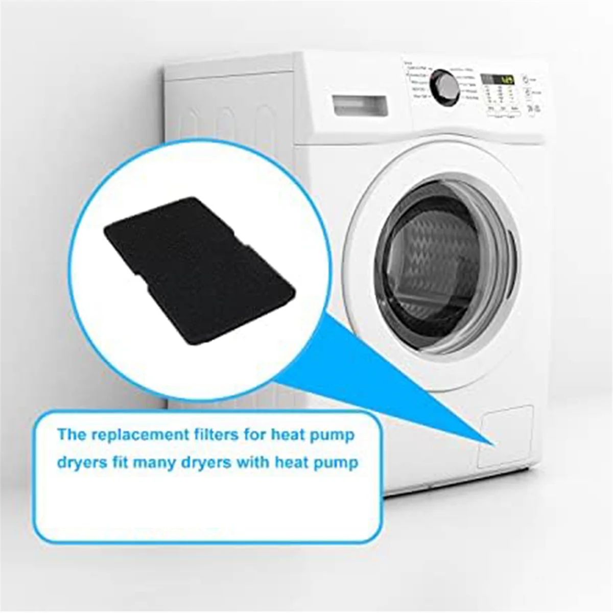 8เครื่องบดกาแฟ2964840100สำหรับเครื่องเป่าเครื่องเป่าปั๊มความร้อนเครื่องกรองฟองน้ำสำหรับ elektrabregenz