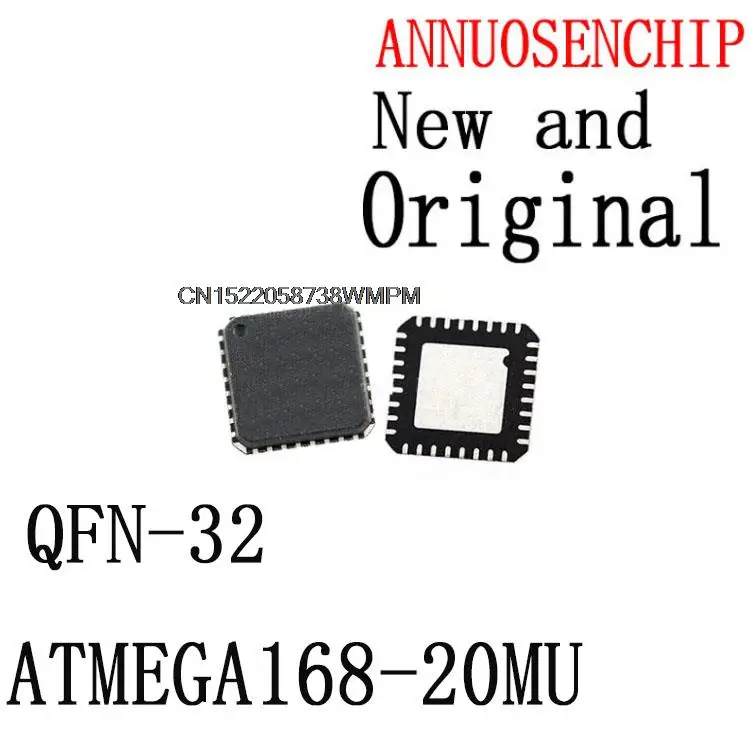 

50PCS ATMEGA168 MEGA168 QFN-32 New original IC In stock! ATMEGA168-20MU