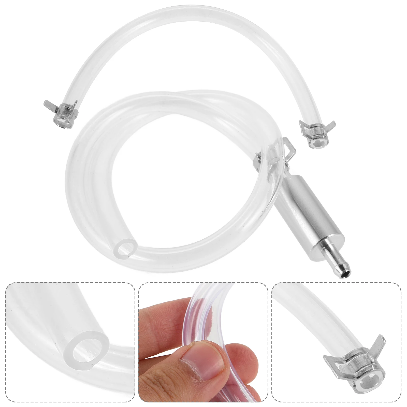 

Motorcycle Valve Enhanced Hydraulic Brake Bleeder Hose Easy Install Brake Bleeding Tool Kit