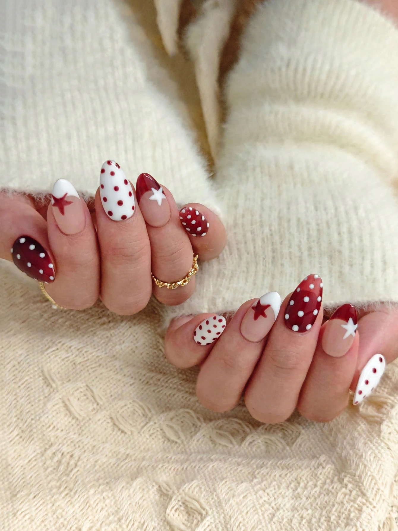 10pcs Handmade Red White Polka - Decorating Tip Set recensione e prezzo
