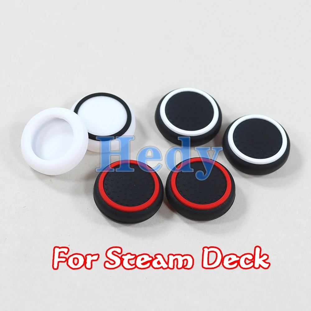 

200PCS Non-slip Silicone Analog Joystick Thumb Stick Grip Luminous Cap For Steam Deck Controller