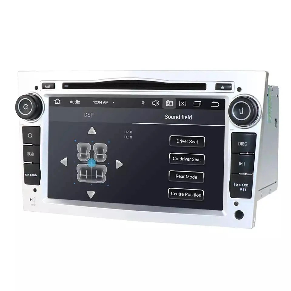 Popular Hot sell Silver Color  7inch double din Android audio GPS radio car DVD player compatible with OPEL Vectra Corsa C Astra