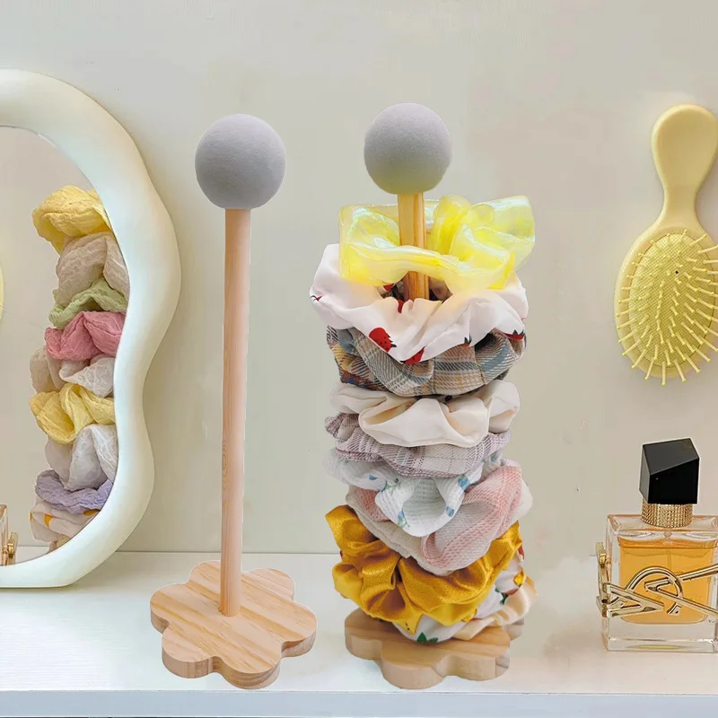 

Hair Scrunchies Hairpin Organizer Cute Girl Jewelry Holder Head Rope Headband Display Rack Children's Hair Accessories Storage