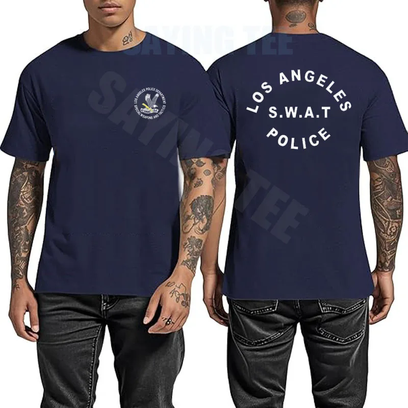 SWAT-Abteilung TV-Serie SECURITY INVESTIGATION T-Shirt Herrenmode Weiche Baumwoll-T-Shirts Persönlichkeits-Streetwear Kleidung Tee – Detail 8