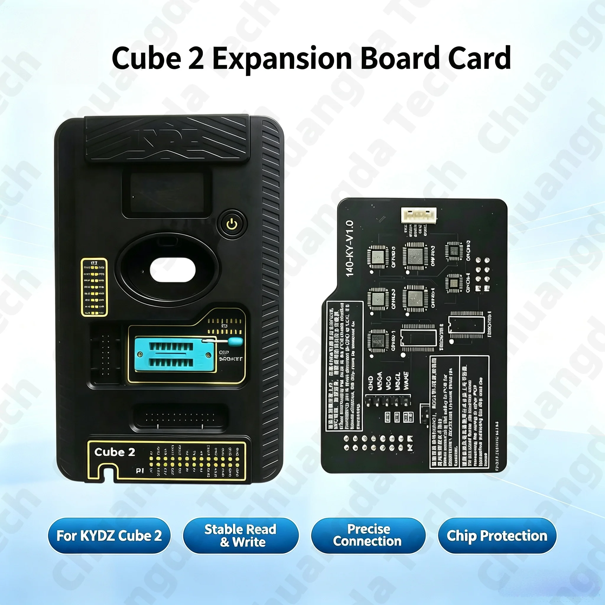 Suitable for Kydz Cube Ii Expansion Board Mckb140 Adapter, Supports Ncf29Xx Chip Copying and Cloning, Can Add and Clone Different Keys