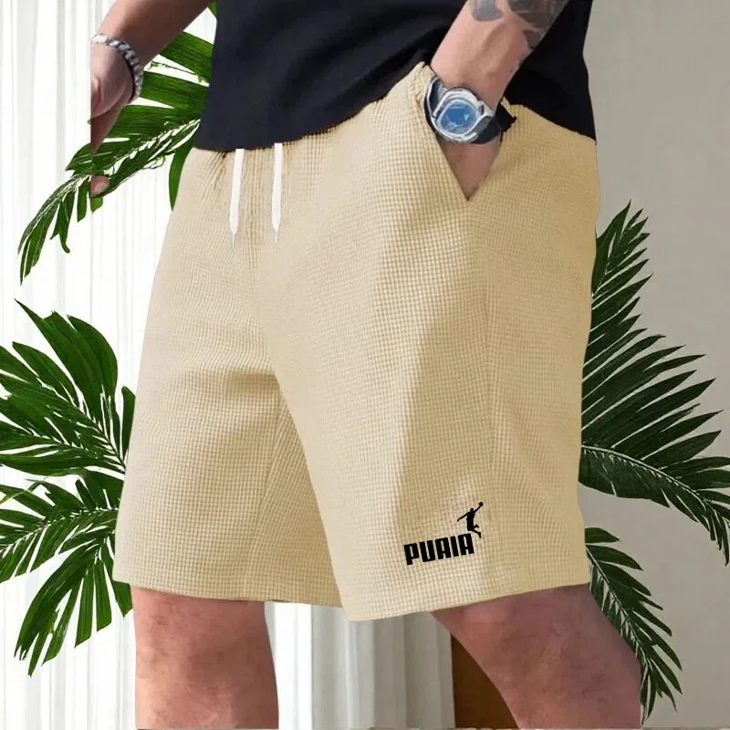 Quick Dry Tiger Lion Dragon Print Beach Trunks Men Casual Loose Drawstring Waist Swim Shorts New Summer Hawaiian Sports Bottoms
