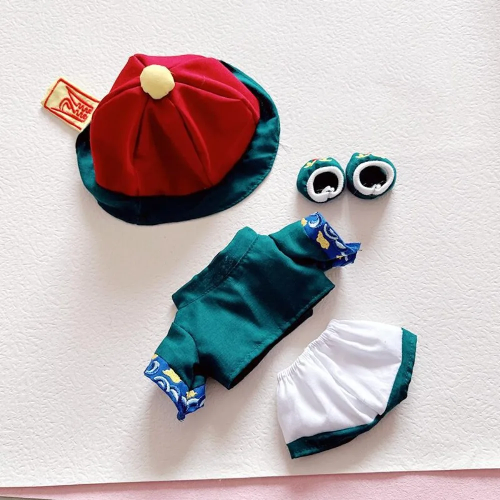 

Комплект хлопковой куклы для косплея на Хэллоуин, зеленый кавайный хлопковый костюм куклы-зомби, модная одежда для кукол, детский подарок