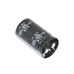 450V220UF Volume 25x40mm Aluminum Electrolytic Capacitor 450v 220uf 220MFD 450wv 450vdc 330uf 470uf 560uf 680uf