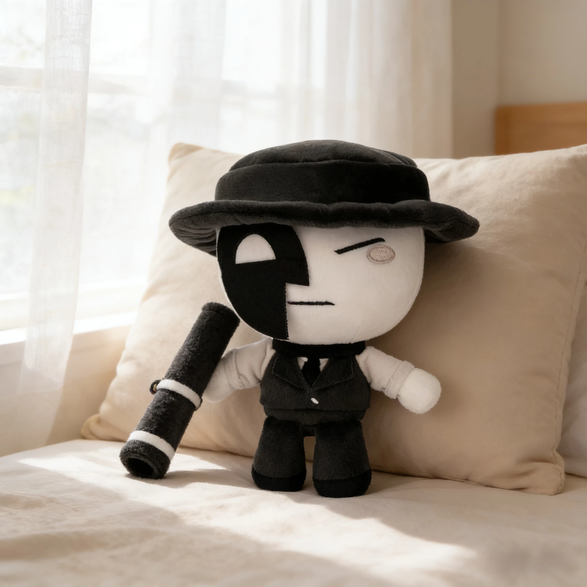 Schattige sterven van de dood pluche pop, zachte squishy Kawaii knuffel, virale game Plushie collectible, schattige kindercadeau randapparatuur