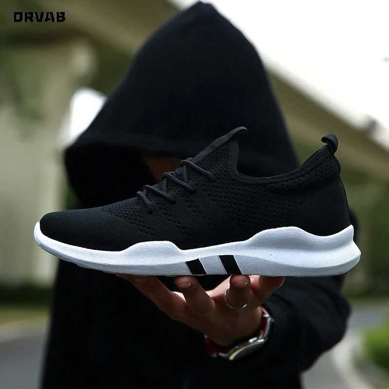 Fashion Classic White Black Red Men Shoes Outdoor Men Sneakers High Quality Breathable Mesh Men Casual Shoes Summer Shoes Tennis