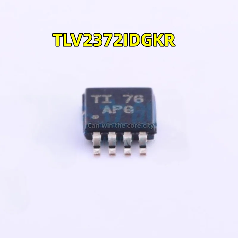 10 Buah TLV2372IDGKR Layar APG Patch MSOP-8 Penguat Operasional Chip IC Asli Dalam Stok