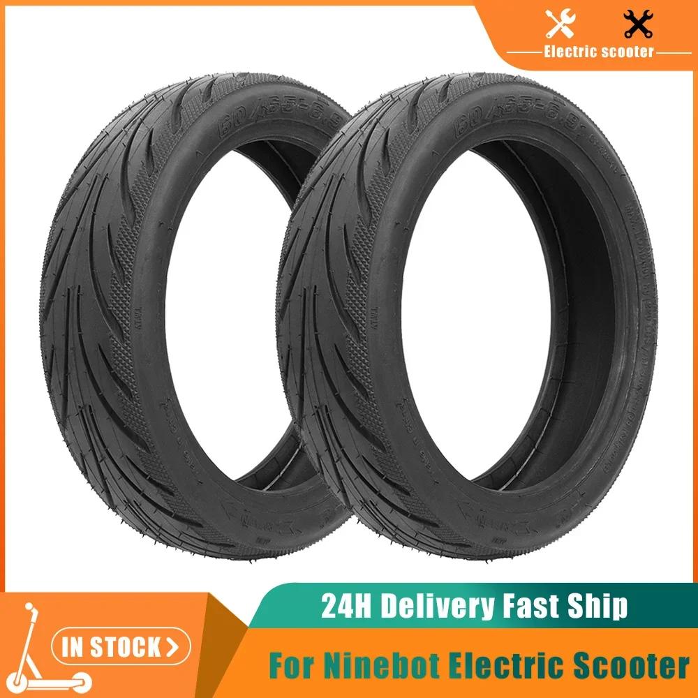 

60/65-6.9 Tubeless Tyre Replace for Ninebot Max G2 G65 Electric Scooter Tyre 10 Inch Wear-Resisting Rubber Wheel Tyre Accessorie