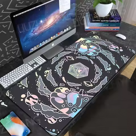 Cute cat claws Mouse Pad Office Carpet Large Gaming Mousepad Non-Slip Rubber Laptop Computer Accessories Long Desk Mat