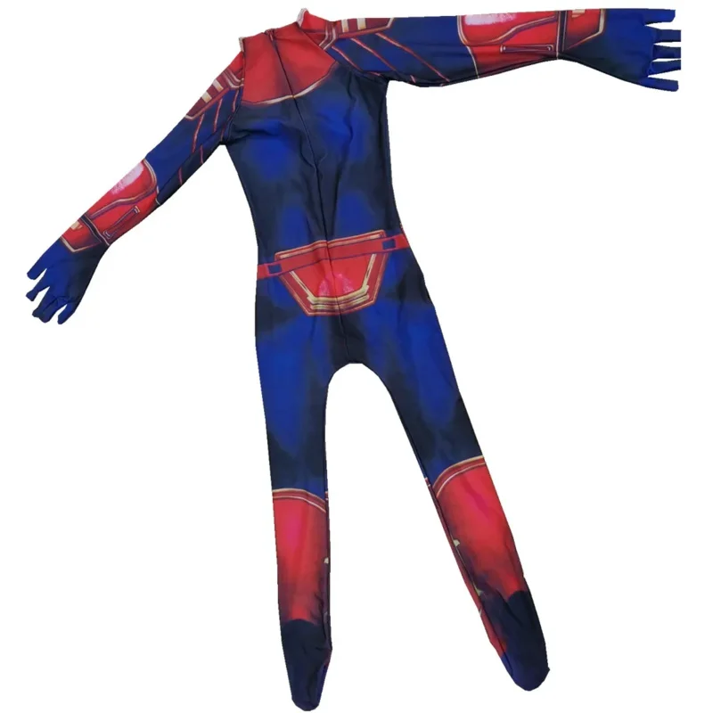 Smile Hero Cosplay Costume pour femme, capitaine de film, combinaison de scène Cos, fête d'Halloween et de carnaval, Zentai Play pour enfants