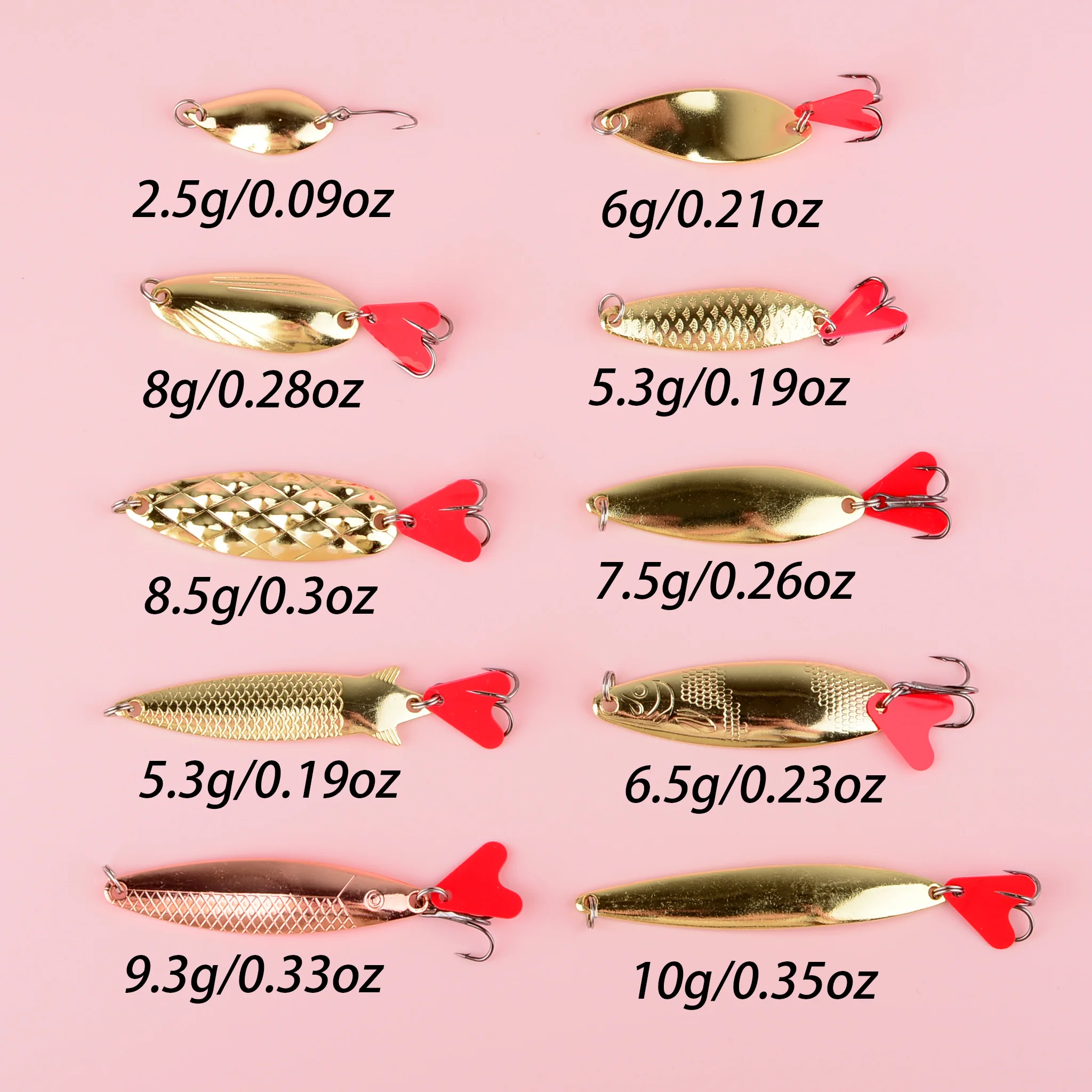 Señuelos universales de largo alcance con lentejuelas para casting - imagen 2