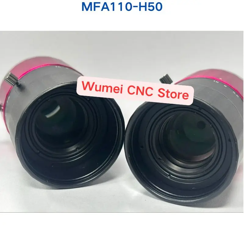 Second-hand test OK industrial lens MFA110-H50 a piece of If you need other specifications please consult