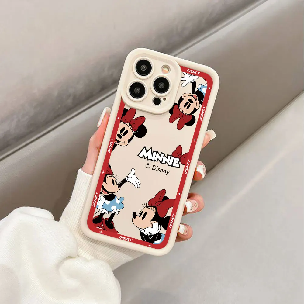 Custodia Disney Mickey Minnie Mouse per Samsung Galaxy Note 20 Ultra S23 FE S23 Ultra S22 Plus S24 Ultra S20 FE S21 Soft Cover