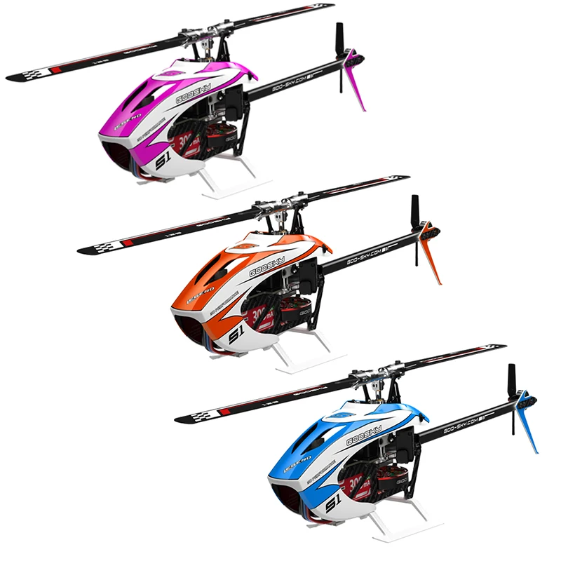 

RC Helicopter Goosky S1 Dual Brushless Direct Drive 3D with Carbon Fiber Frame GPS Flight Control System
