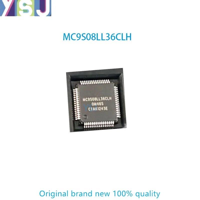 MC9S08LL36CLH 	 IC MCU 8BIT 36KB FLASH 64LQFP