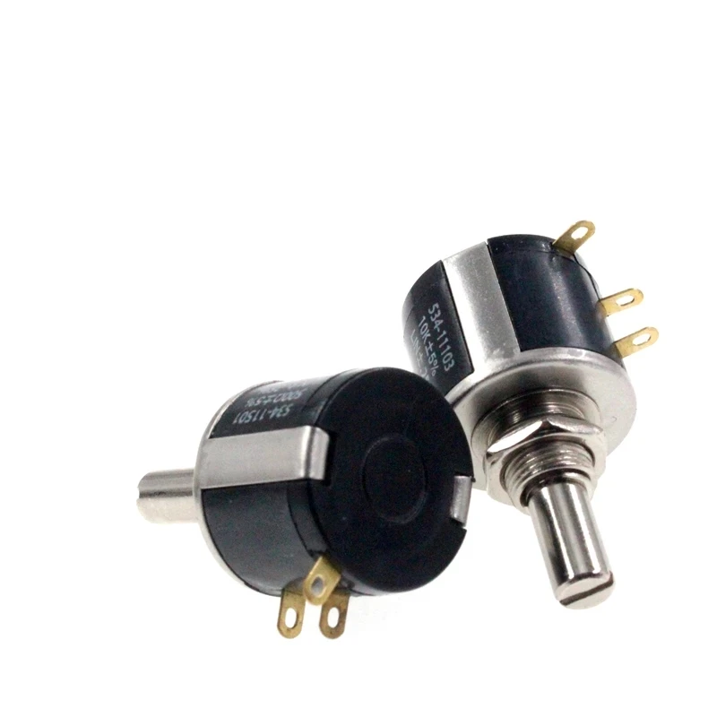 1pc 534-1-1 Spectorl Precision Coil Wire Wound Potentiometer 534 2w 100R 200R 500R 1K 2K 5K 10K 20K 50K 100k