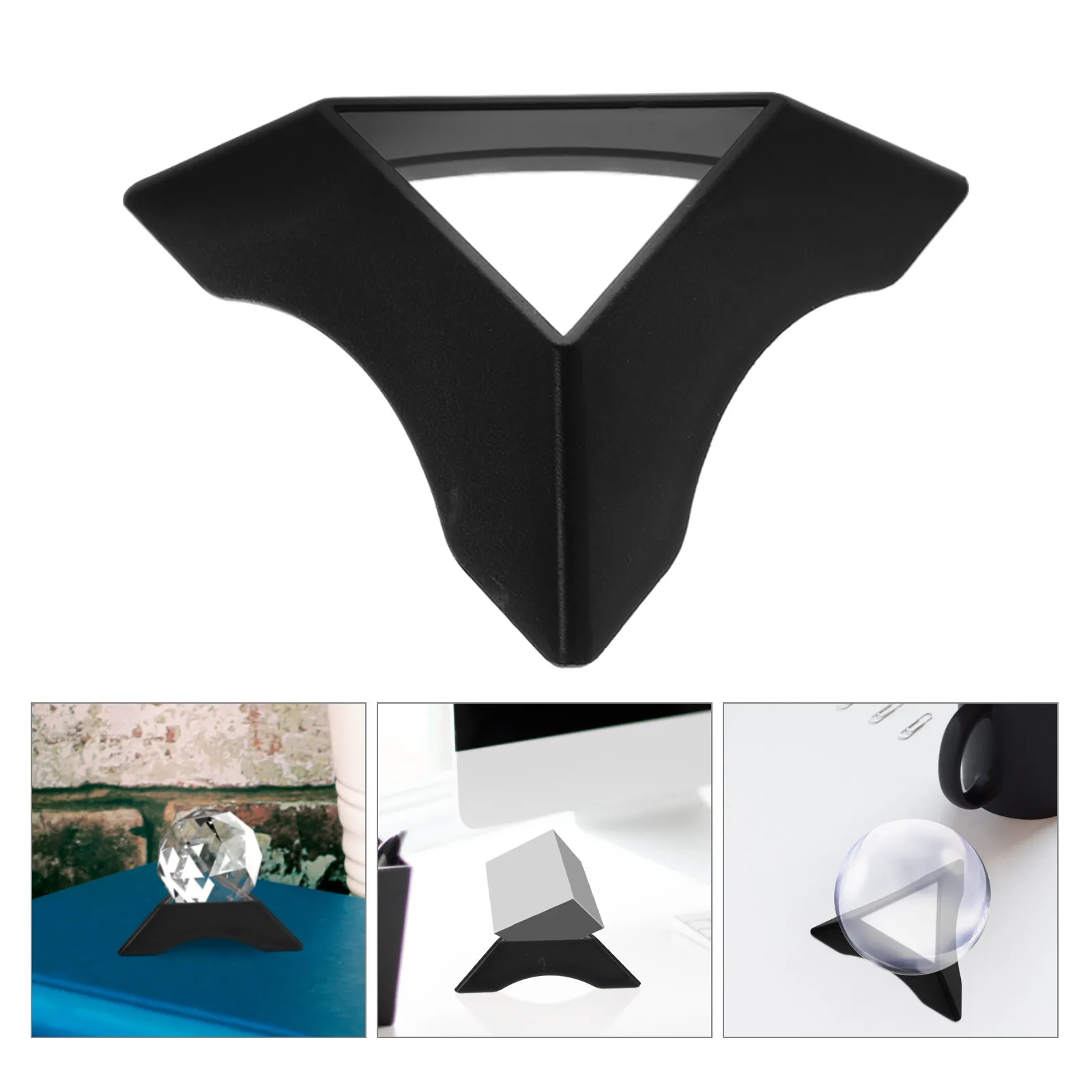 

20Pcs Stand Colorful Plastic Triangle Base Tripod Holder Puzzle Display Organizer Multiangle Adjustable Support