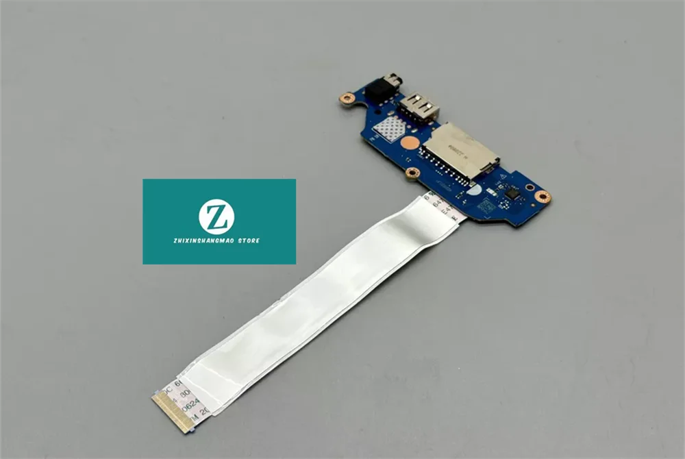 Genuine FOR Dell Inspiron 15 3520 Inspiron 3511 Series SD Card Audio USB Audio Board w/ Cable LS-L243P