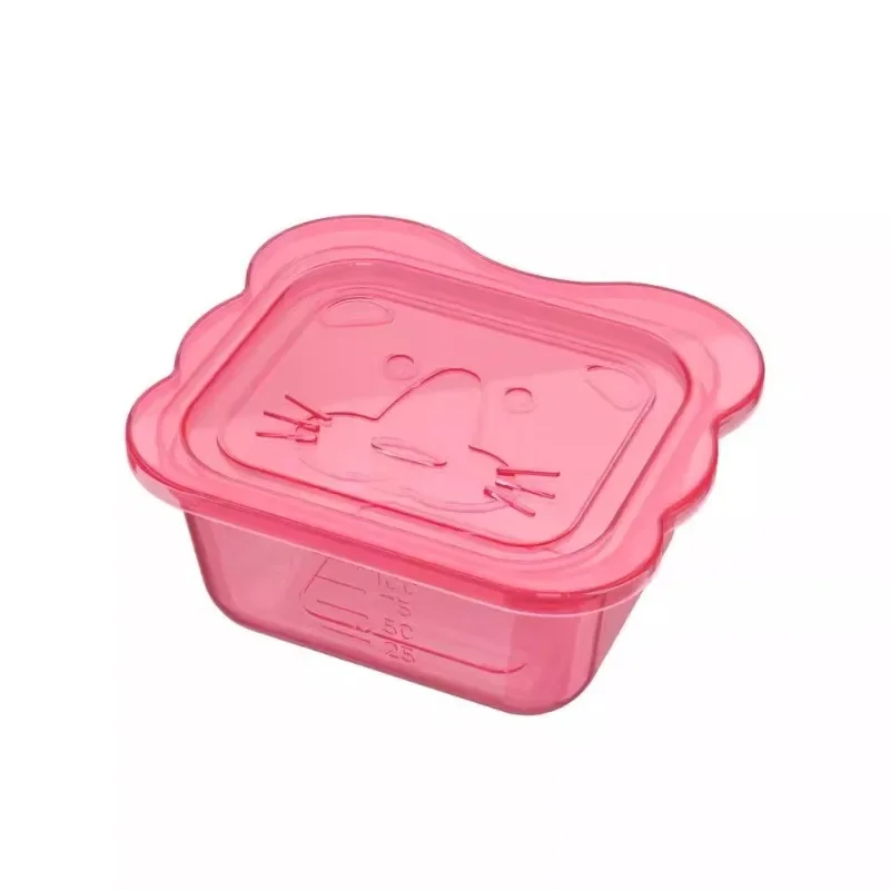 BPA Free Baby Food Containers Set   Microwave Safe Snack Storage Bowls with Lids for Toddlers   Leak Proof  Stackable Design