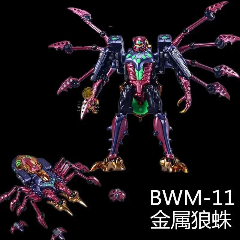 In Stocktransart Toys Transformation Ta Bwm11 Bwm-11 Metal Arachnid Bw Beast Wars Action Figure Robot Toys Gifts