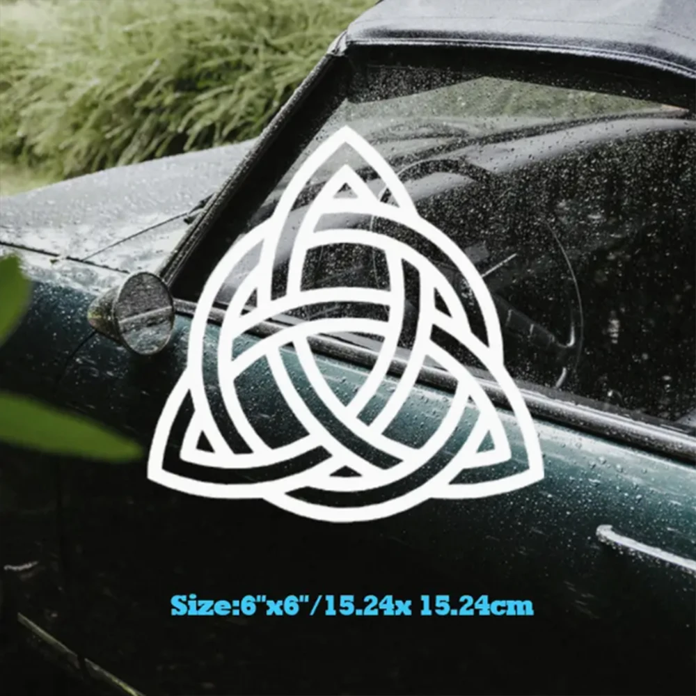 CELTIC KNOT TRIQUETRA Vinyl Decal Sticker Car Window Wall Bumper Home Decor Logo