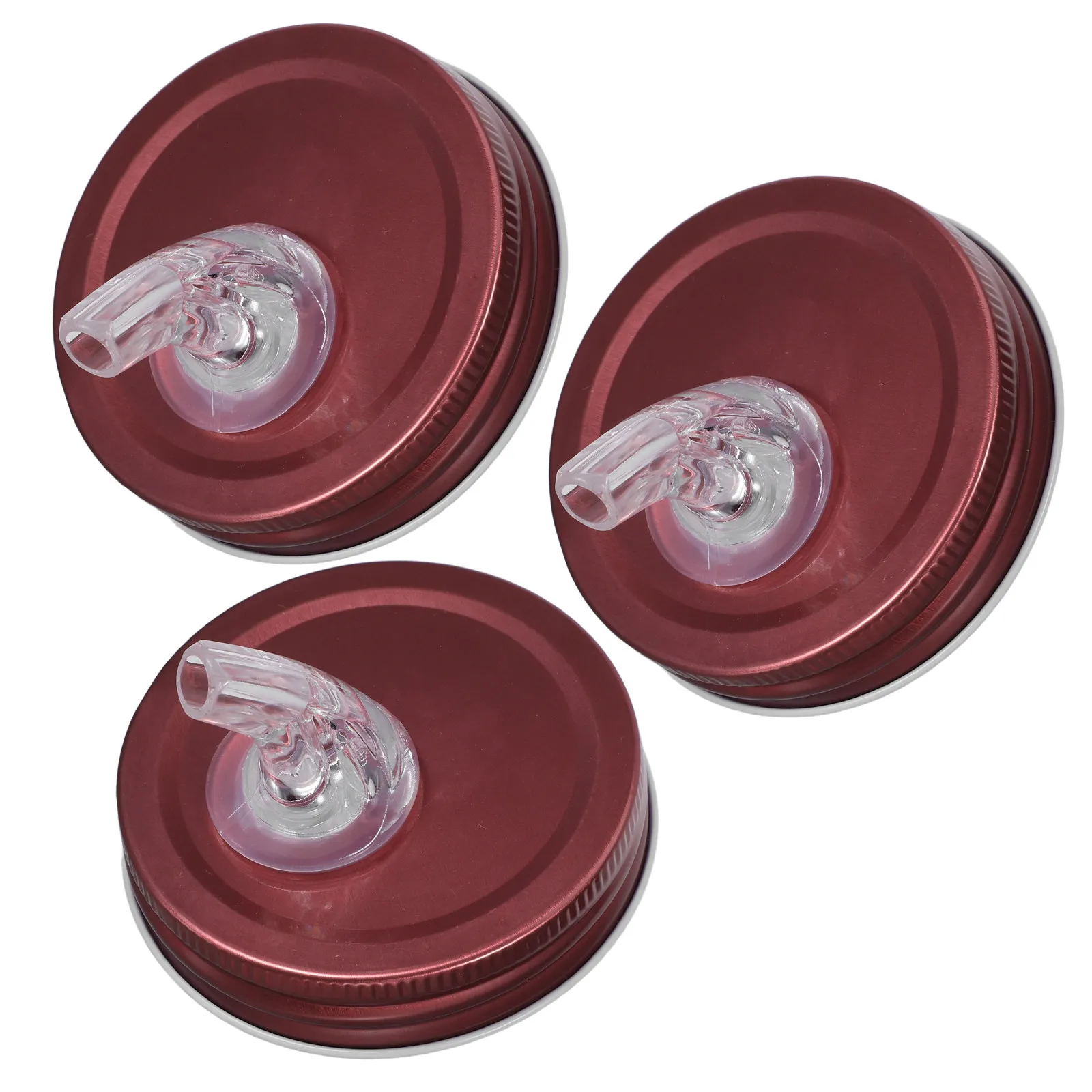 3Pcs Oil Spout Pourer Mason Jar Lids Wine Dispenser Caps Anti-Drip Precision Control Olive Oil Soy Sauce Bottle Pourer