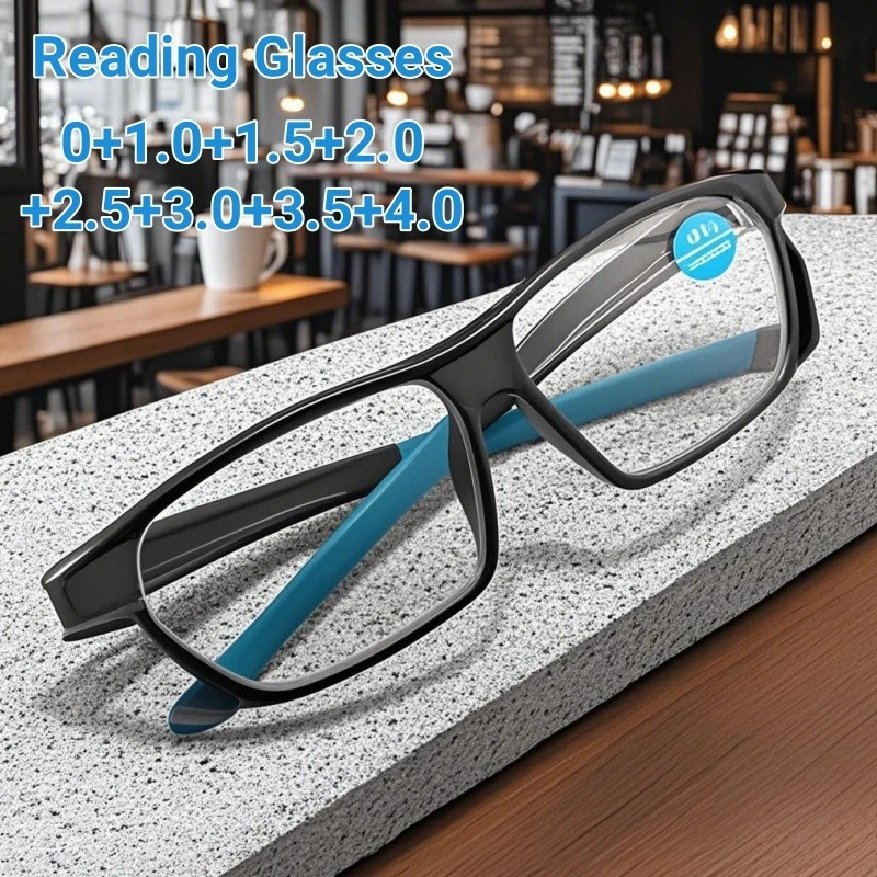 

Ultra Light Presbyopia Glasses Fashion Sports Anti Blue Light Reading Glasses High-definition and Clear Lens Far Sight Glasses