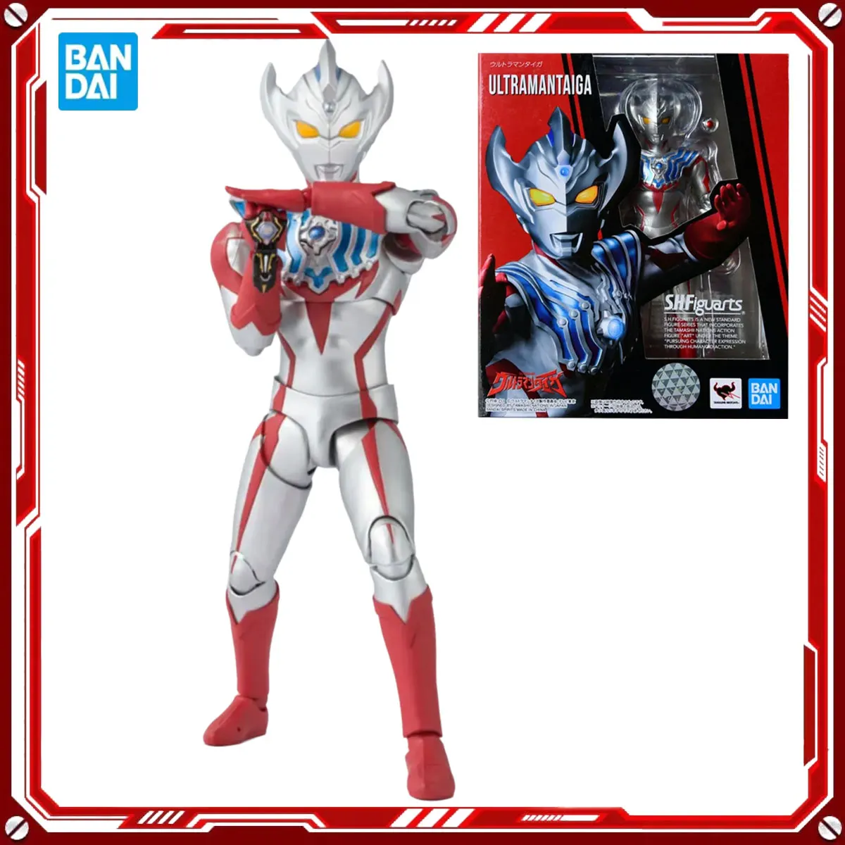 

Bandai натуральная аниме-модель Ultraman, наборы моделей Ultraman Taiga, экшн-игрушки SHF, фигурка в сборе, модель, подарок для детей, рождественский подарок