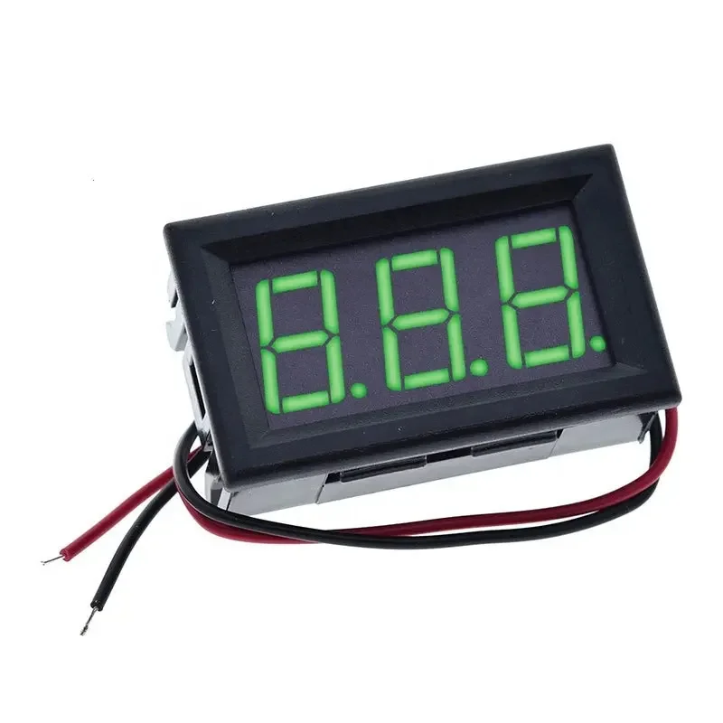 0,56 Mini LED Digital Voltmeter Detektor DC 4,5-30V 12V 24V Spannungs kapazität Monitor Volt Panel Tester Meter für Motorrad auto