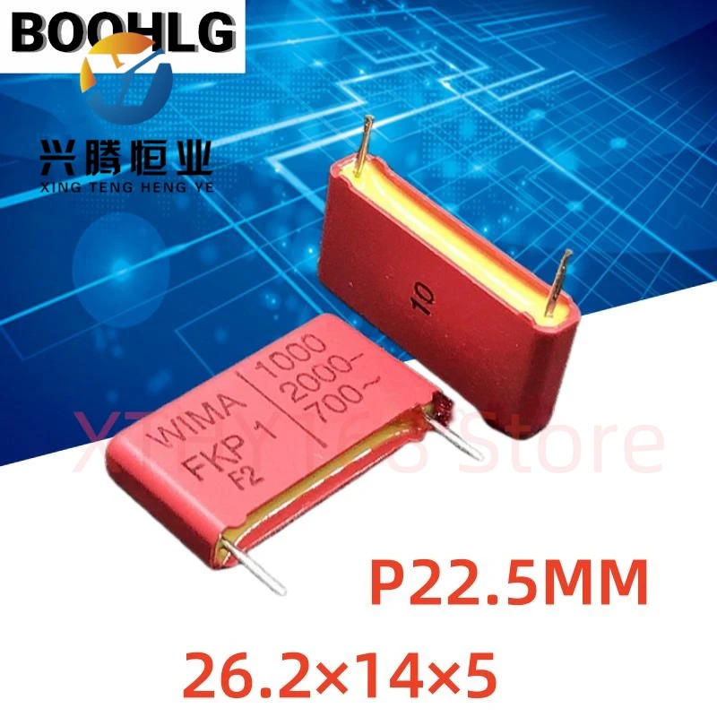 2PCS 1000PF 2000V capacitor 2000V 102 1NF 0.001UF FKP1 2KV capacitor de áudio