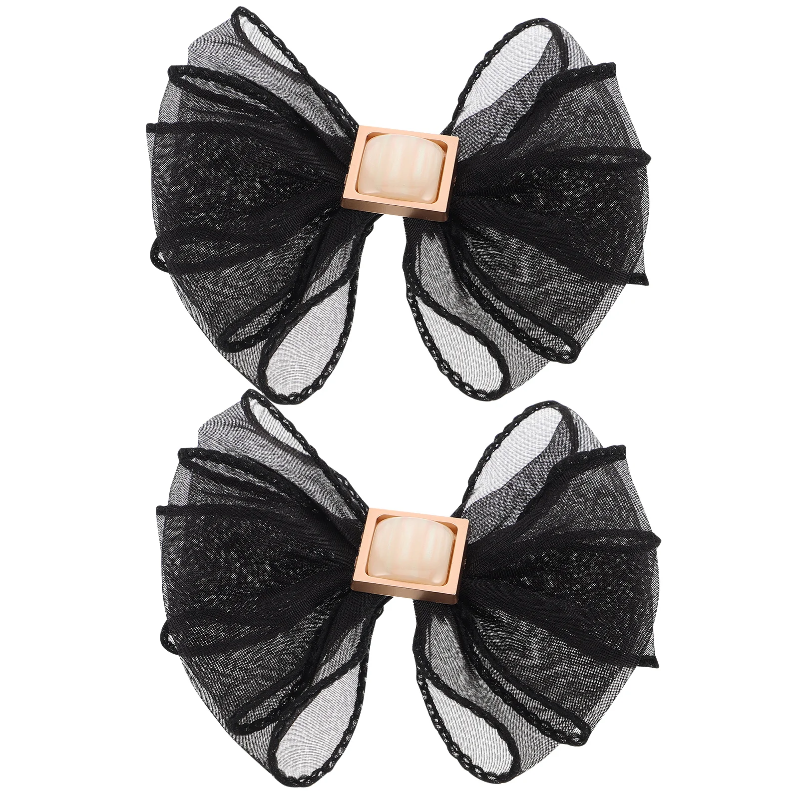 

1 Pair Detachable Bow Shaped Shoe Clips Removable Elegant Decorations Charms For Women Dress Bridal Wedding Shoes Diy Decorative