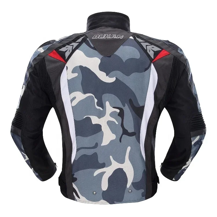 Men Motocross Off Road Racing Jacket Camo Detachable Waterproof Cotton Liner Biker  Motorcycle