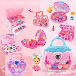 Pretend Play Fashion Kids Cosmetics Makeup Set Safe Washable Kids Princess Beauty For Girl Baby Toys